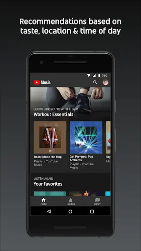 YouTube Music Captura de pantalla 1