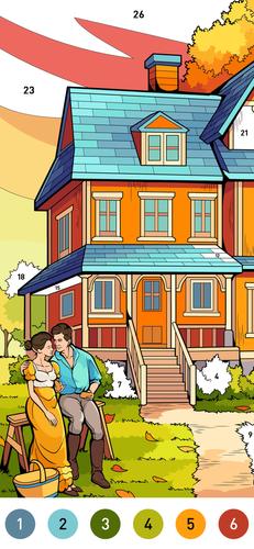 Dream Home Coloring book ภาพหน้าจอ 1