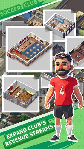 Soccer Club Tycoon स्क्रीनशॉट 1