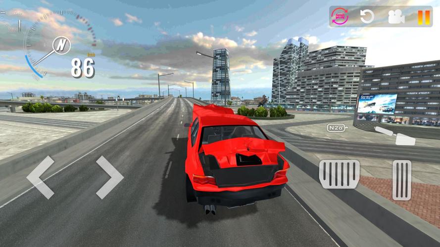 Car Crash Simulator - 3D Game Скриншот 1