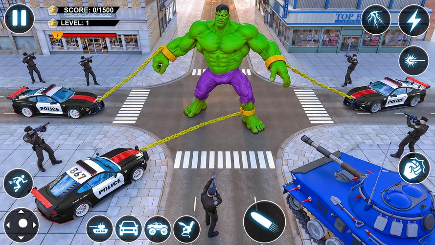 Incredible Monster Hero Games ภาพหน้าจอ 2