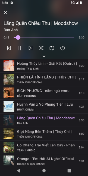 TMusic Ảnh chụp màn hình 1