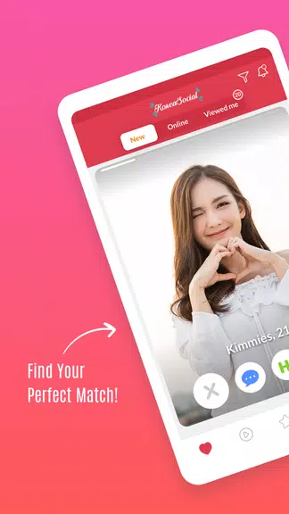 Korean Dating: Connect & Chat Скриншот 0