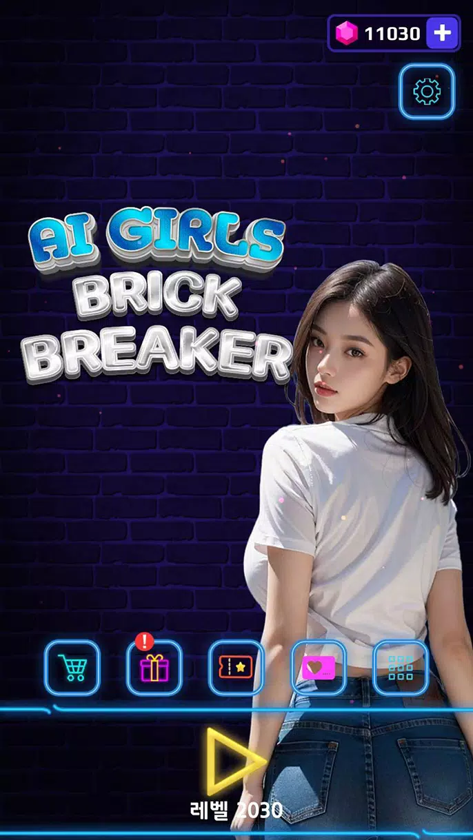 Brick Breaker - AI Girls ဖန်သားပြင်ဓာတ်ပုံ 0