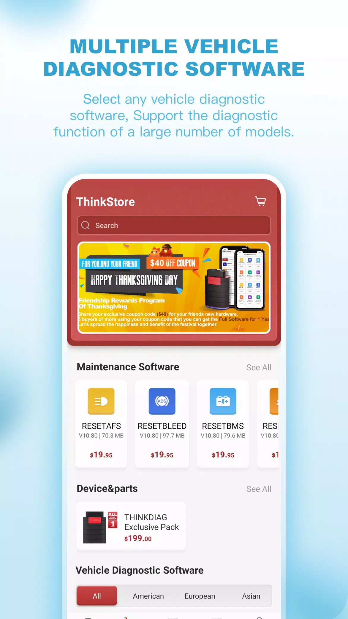 ThinkDiag mini স্ক্রিনশট 1