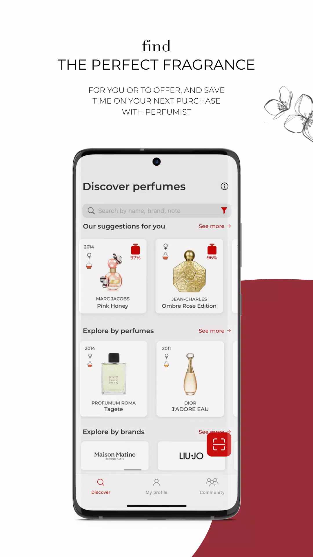 PERFUMIST Perfumes Advisor Screenshot 0