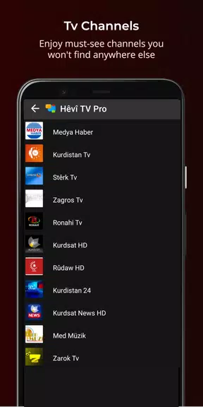 Hêvî TV Pro Ekran Görüntüsü 3