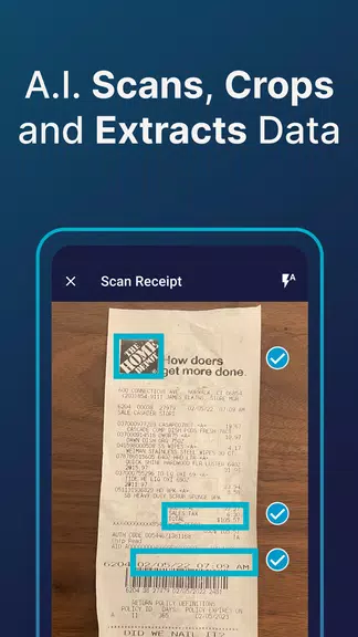 SimplyWise Receipt Scanner Capture d'écran 2