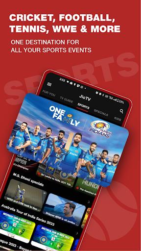 JioTV: Live TV, Catch-Up & OTT Capture d'écran 3