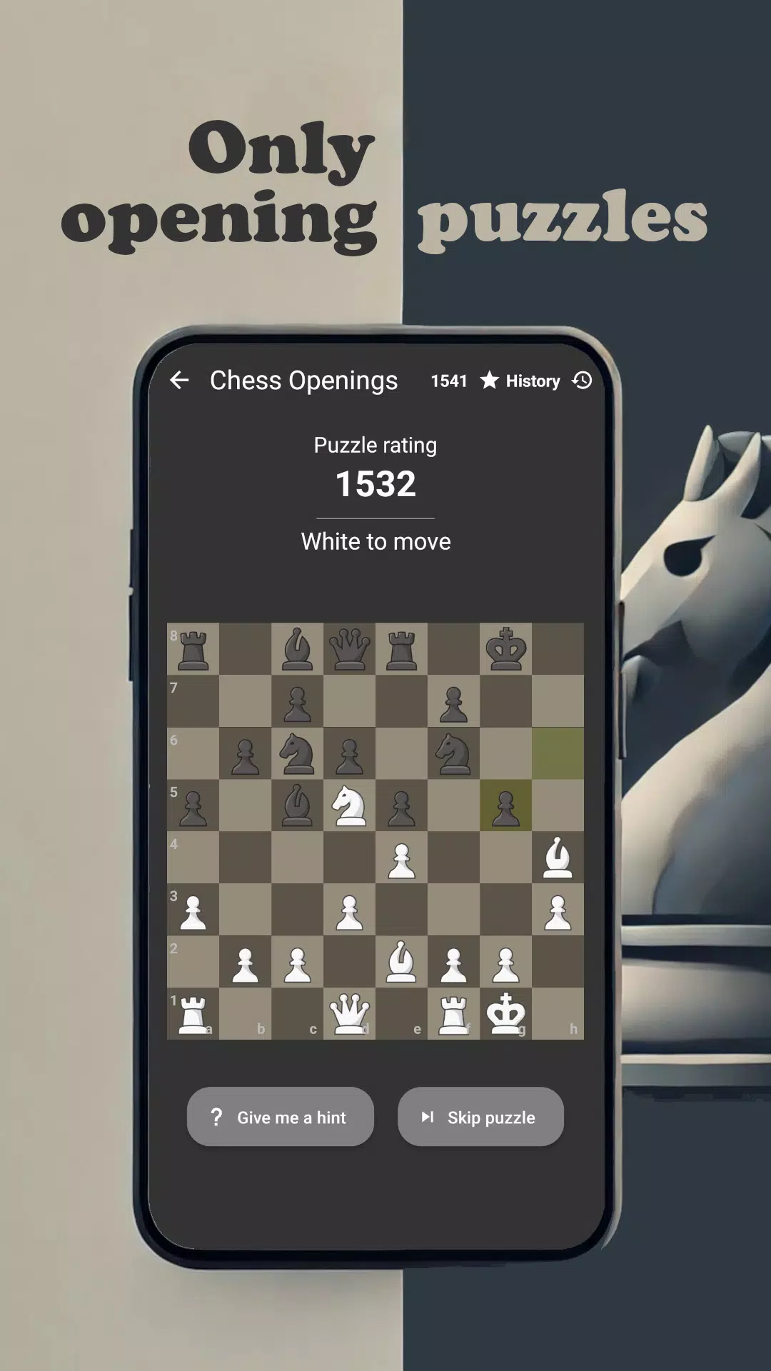 Chess Opening Tactics Zrzut ekranu 2