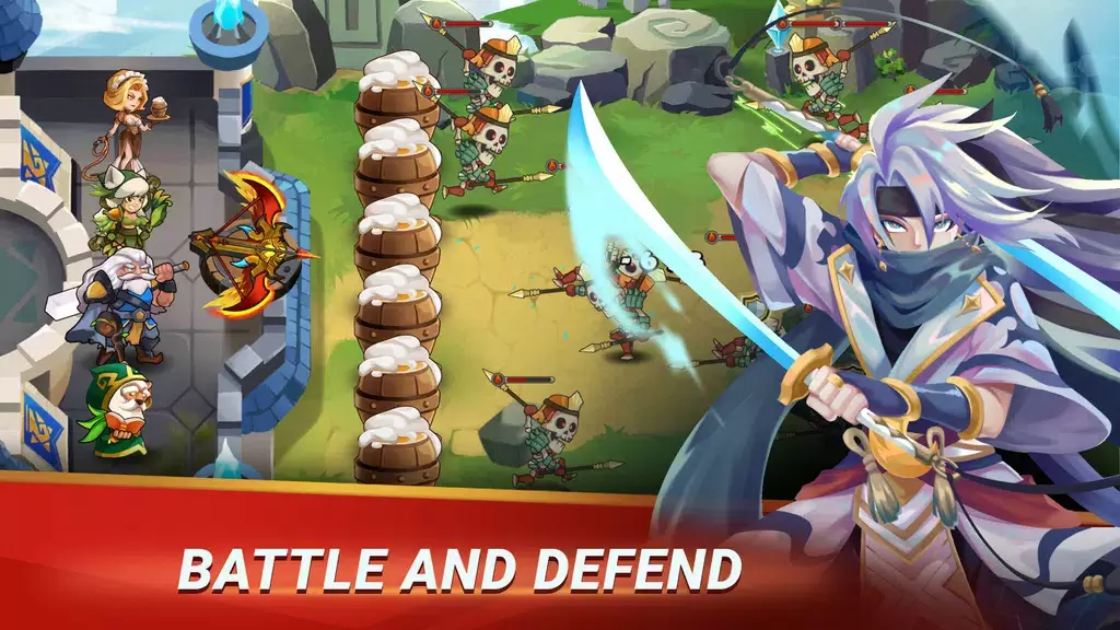 Castle Defender Premium Скриншот 0