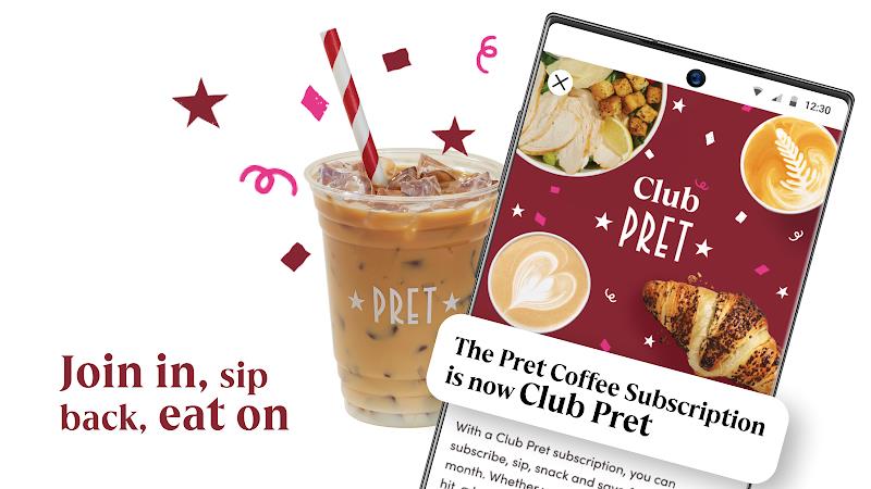 Pret A Manger: Coffee & Food Schermafbeelding 1