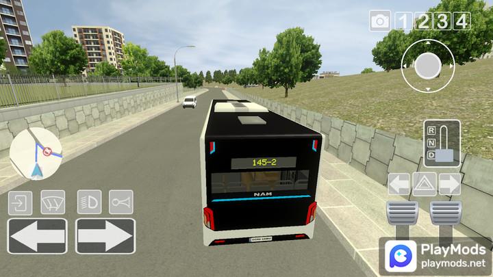 City Bus Simulator 2 ဖန်သားပြင်ဓာတ်ပုံ 2