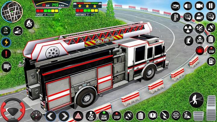 Firefighter: FireTruck Games স্ক্রিনশট 2