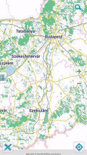 Schermata Map of Hungary offline 0