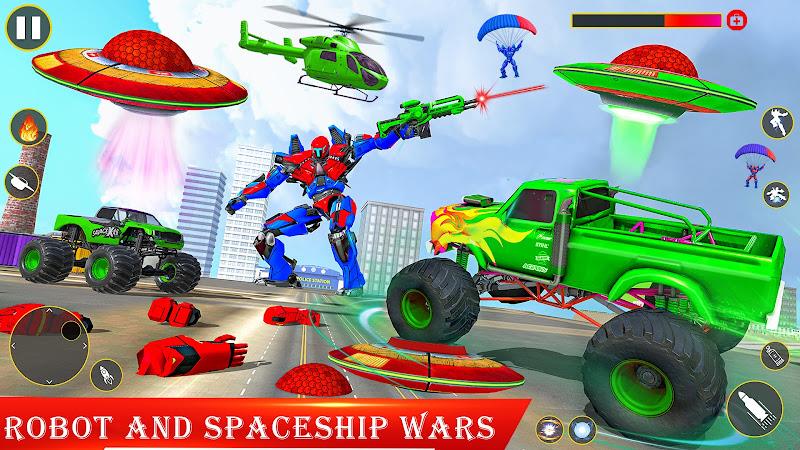 Schermata Spaceship Robot Transform Game 0