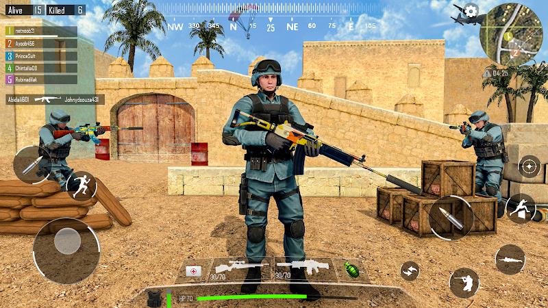 Army Gun Shooting Games FPS Schermafbeelding 0