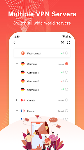 Dual Vpn Captura de tela 2