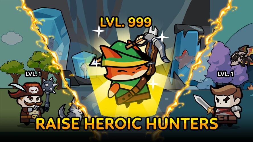 Hunter Empire: Idle Adventure Ảnh chụp màn hình 1