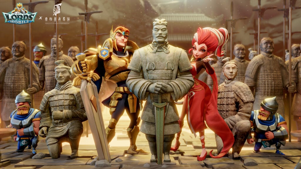 Lords Mobile se une a Qin Shihuang: Terracotta Warriors ahora en RT móvil