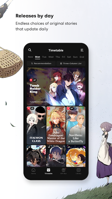 KAKAO WEBTOON Captura de pantalla 3
