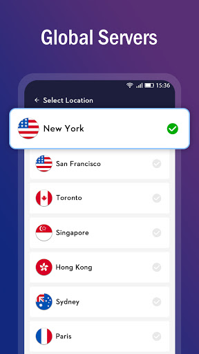 Rapid VPN - Free & Fast & Unlimited Security Proxy Capture d'écran 1
