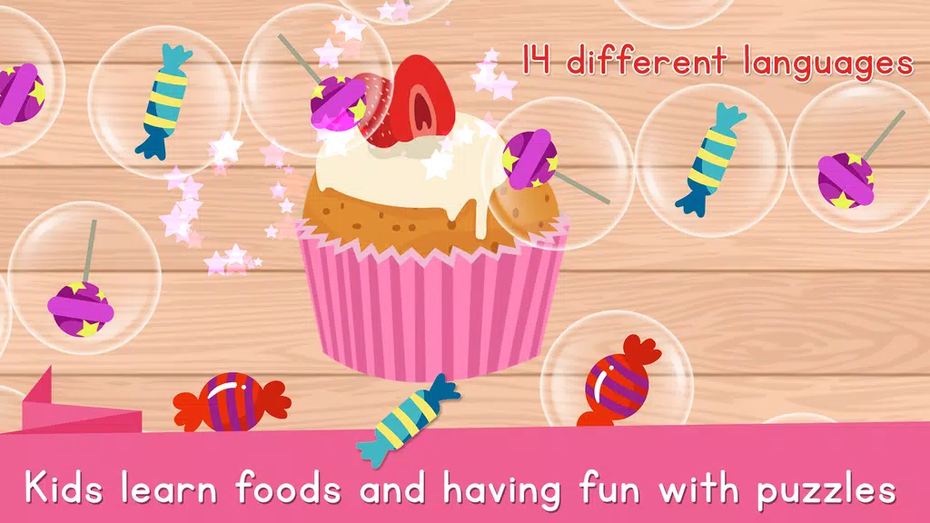 Food Puzzle for Kids Capture d'écran 3