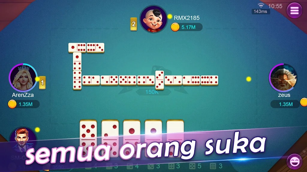 Domino King-Player Island Ảnh chụp màn hình 1