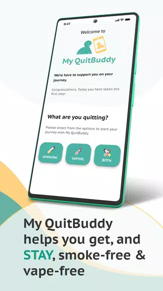 Schermata My QuitBuddy 1