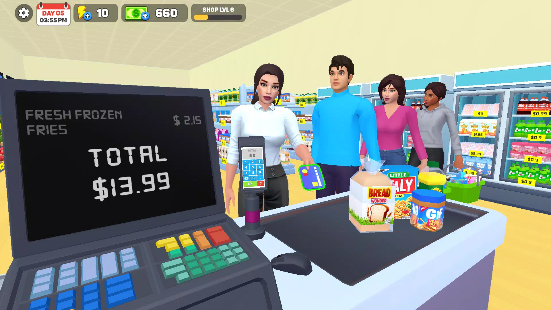 My Supermarket Simulator 3D スクリーンショット 1