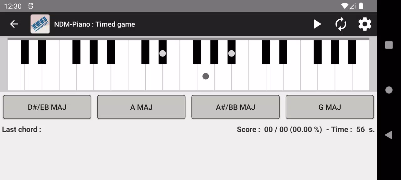 NDM-Piano Learn Music Notes स्क्रीनशॉट 1