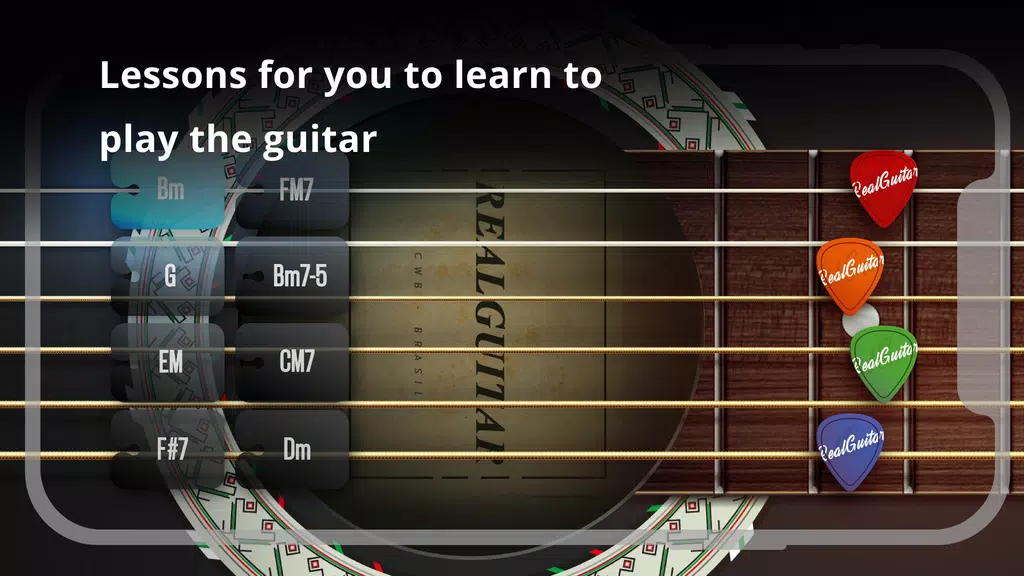 Real Guitar: 电吉他和原声吉他應用截圖第1張