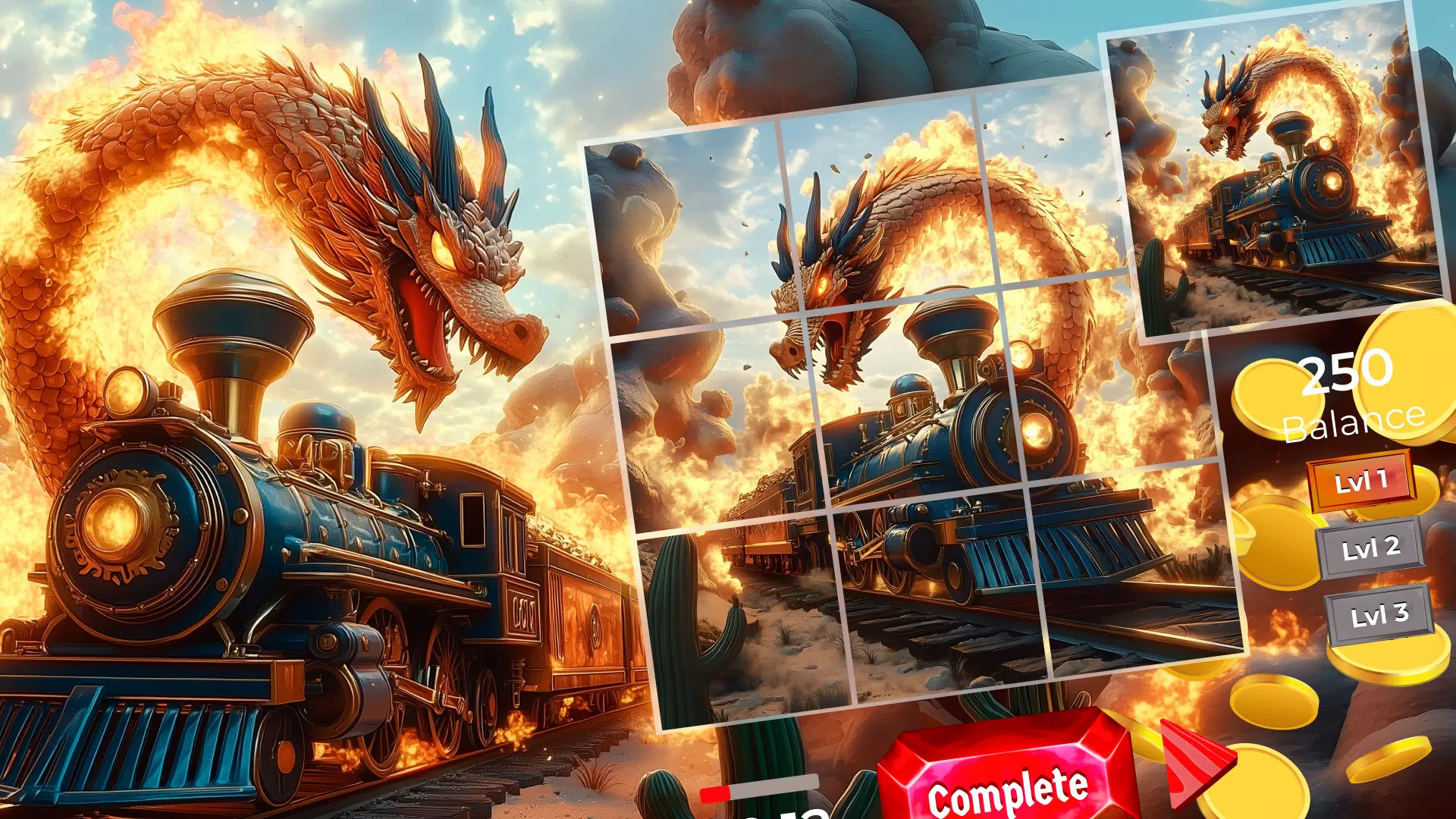 Dragon train Schermafbeelding 3