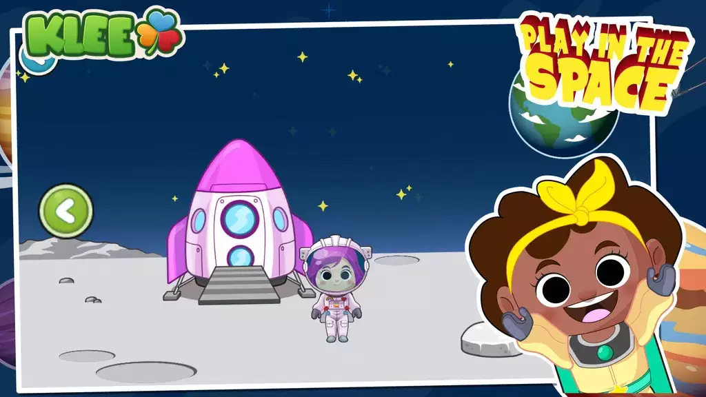 Play city SPACE Game for kids Zrzut ekranu 2