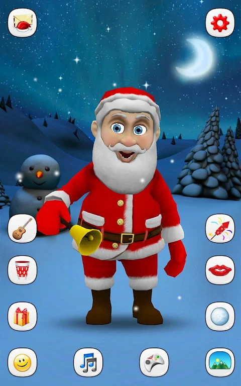 Santa Claus ဖန်သားပြင်ဓာတ်ပုံ 1