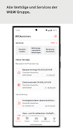W&W Kundenportal スクリーンショット 1