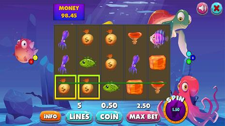 Jackpot underwater City slots Скриншот 2