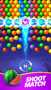 Bubble Shooter：Fruit Splash Capture d'écran 2