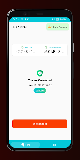 TopVpn স্ক্রিনশট 1