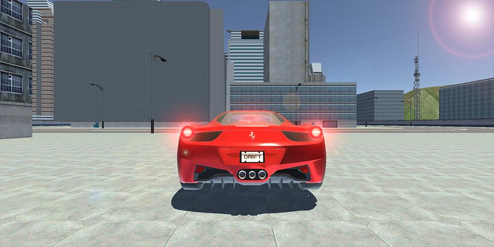 458 Italia Drift Simulator:Car Captura de tela 3