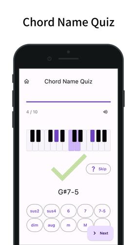 Chord Quiz Captura de pantalla 0