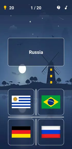 Flag quiz - Country flags Скриншот 0