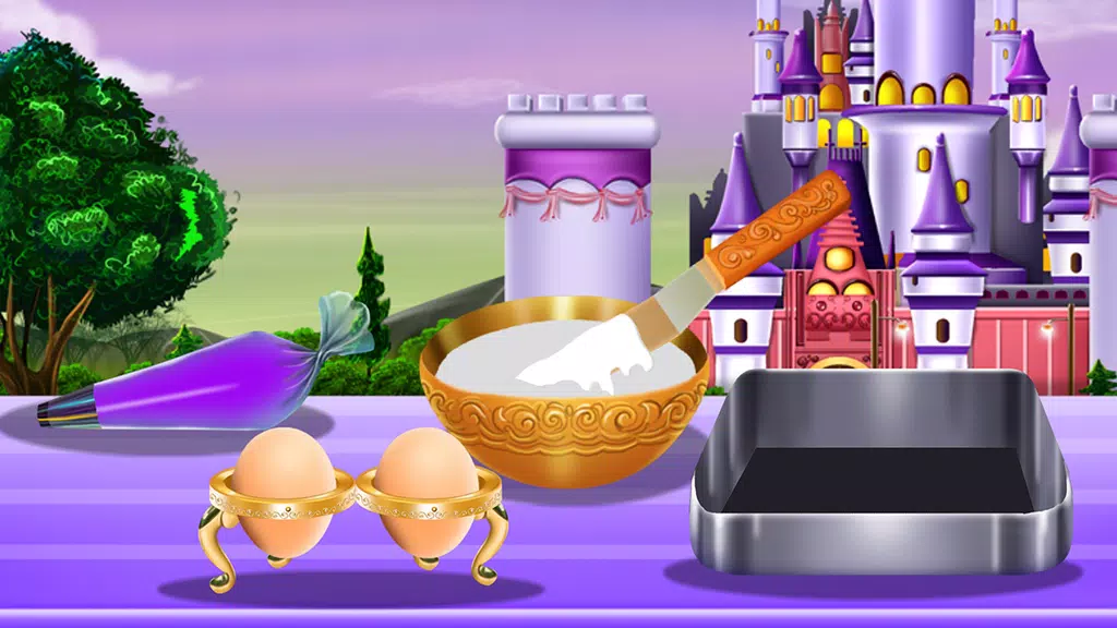 Princesses Cake Cooking Скриншот 0