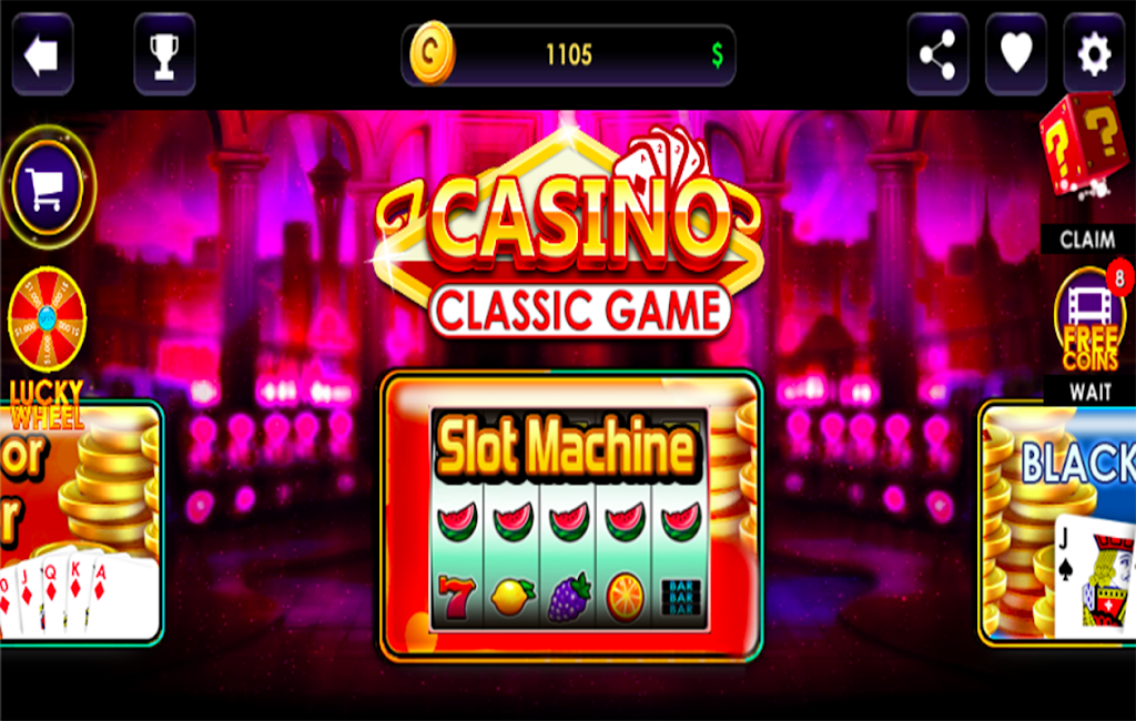 Classic Casino - Slot Machine Black Jack スクリーンショット 0