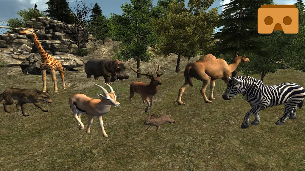 VR Virtual Zoo 3D ဖန်သားပြင်ဓာတ်ပုံ 2