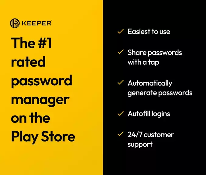 Keeper Password Manager Captura de pantalla 0