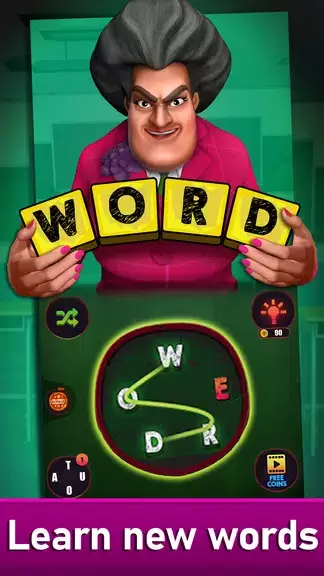 Scary Teacher : Word Games Ảnh chụp màn hình 2