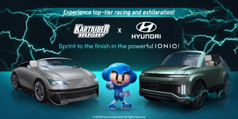 Kartrider Rush+のHyundia Ioniqとの電動コラボレーションは現在ライブです