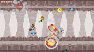 Cave Blast: Jetpack Shooter Zrzut ekranu 2