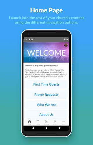 Church Center App ภาพหน้าจอ 0